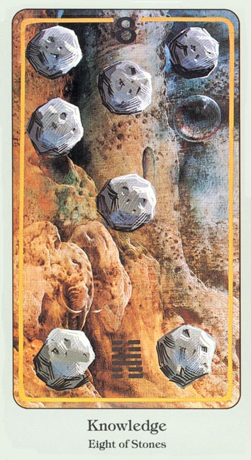 Таро Хайндля. Значение карт, трактовки. Масть камней