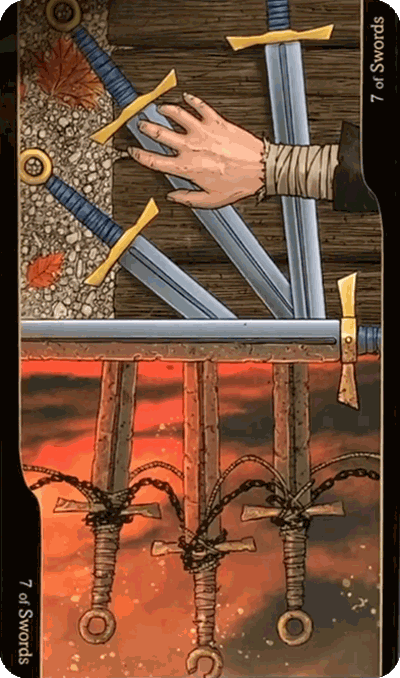 Таро Оппозиций. Значение карт, трактовки. Масть мечей