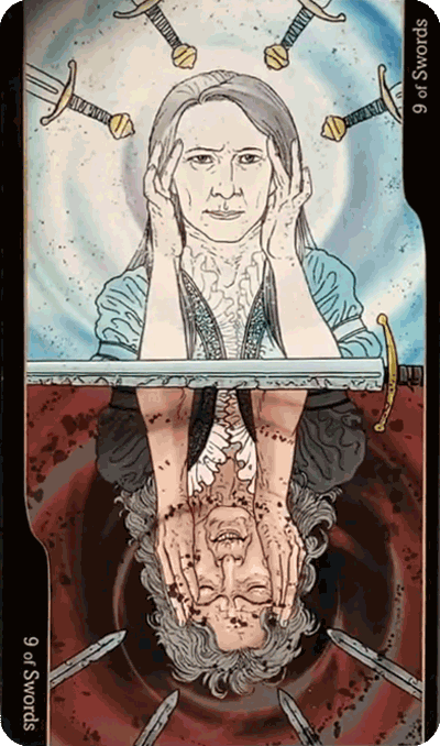 Таро Оппозиций. Значение карт, трактовки. Масть мечей