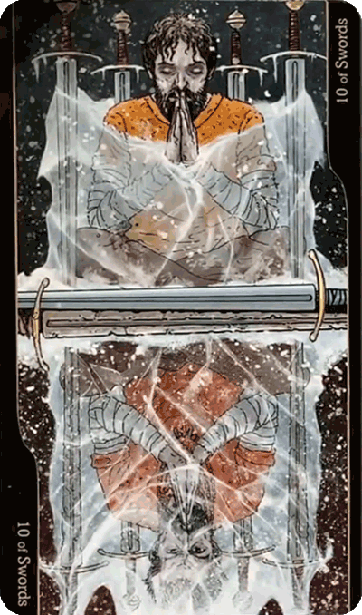 Таро Оппозиций. Значение карт, трактовки. Масть мечей