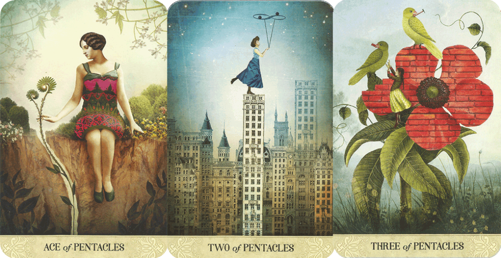 Таро Мистические моменты. Значение карт, трактовки. Масть пентаклей