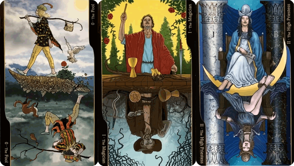 Таро Оппозиций. Значение карт, трактовки. Старшие арканы