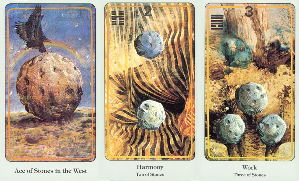 Таро Хайндля. Значение карт, трактовки. Масть камней