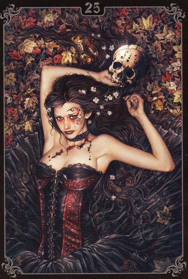 Готический оракул Виктории Франчес. Значение карт, трактовки