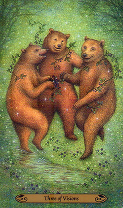 Таро Зачарованного Леса. Значение карт, трактовки. Масть видений