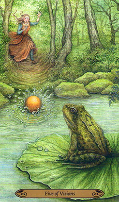 Таро Зачарованного Леса. Значение карт, трактовки. Масть видений