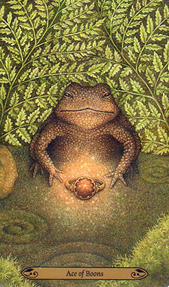 Таро Зачарованного Леса. Значение карт, трактовки. Масть даров