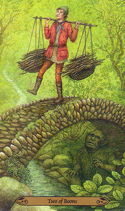 Таро Зачарованного Леса. Значение карт, трактовки. Масть даров