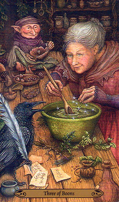 Таро Зачарованного Леса. Значение карт, трактовки. Масть даров