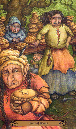 Таро Зачарованного Леса. Значение карт, трактовки. Масть даров