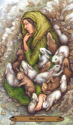 Таро Зачарованного Леса. Значение карт, трактовки. Масть даров