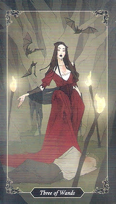 Таро Темного леса. Значение карт, трактовки. Масть жезлов