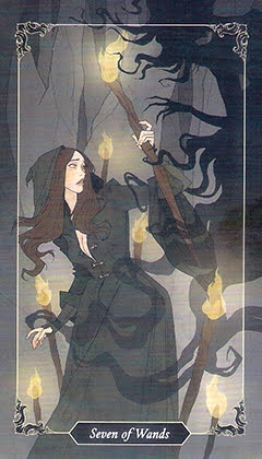 Таро Темного леса. Значение карт, трактовки. Масть жезлов