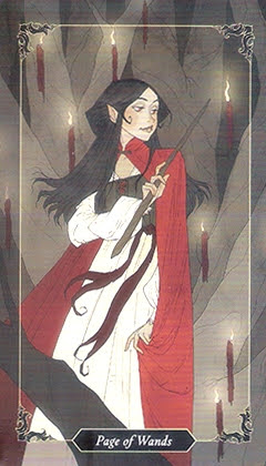 Таро Темного леса. Значение карт, трактовки. Масть жезлов