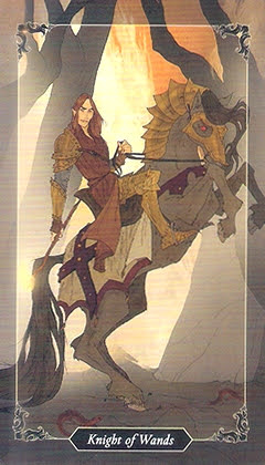 Таро Темного леса. Значение карт, трактовки. Масть жезлов