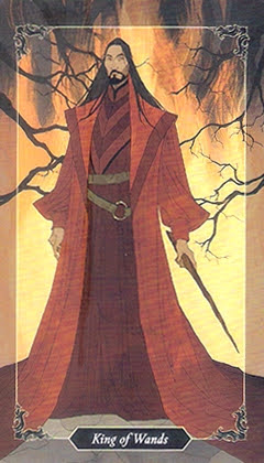 Таро Темного леса. Значение карт, трактовки. Масть жезлов