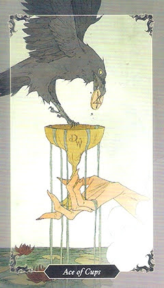 Таро Темного леса. Значение карт, трактовки. Масть кубков