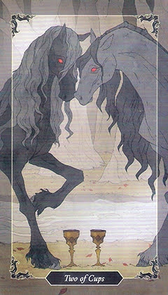 Таро Темного леса. Значение карт, трактовки. Масть кубков