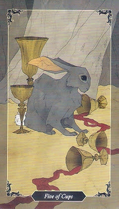 Таро Темного леса. Значение карт, трактовки. Масть кубков