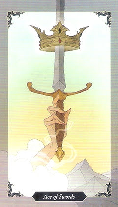 Таро Темного леса. Значение карт, трактовки. Масть мечей