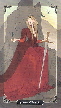 Таро Темного леса. Значение карт, трактовки. Масть мечей