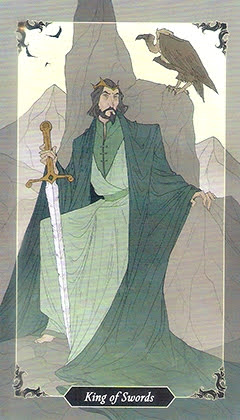 Таро Темного леса. Значение карт, трактовки. Масть мечей