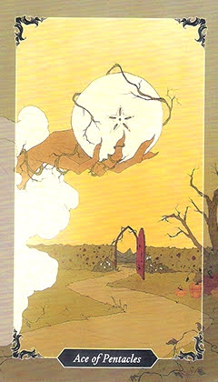 Таро Темного леса. Значение карт, трактовки. Масть пентаклей