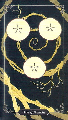 Таро Темного леса. Значение карт, трактовки. Масть пентаклей