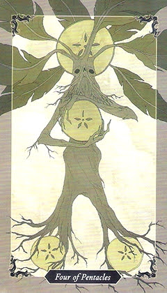 Таро Темного леса. Значение карт, трактовки. Масть пентаклей