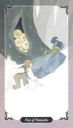 Таро Темного леса. Значение карт, трактовки. Масть пентаклей