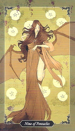 Таро Темного леса. Значение карт, трактовки. Масть пентаклей