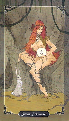 Таро Темного леса. Значение карт, трактовки. Масть пентаклей