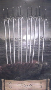 Таро Небо и Земля. Значение карт, трактовки. Масть мечей