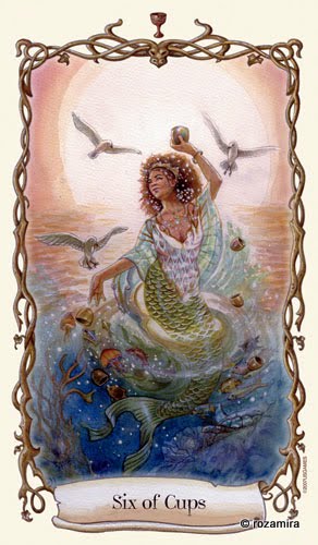 Таро Фантастических существ. Значение карт, трактовки. Масть кубков