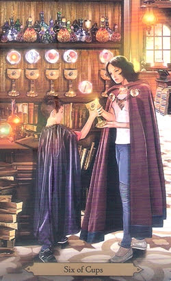 Таро Чародеев. Значение карт, трактовки. Масть кубков 130 Таро Чародеев. Значение карт, трактовки. Масть кубков