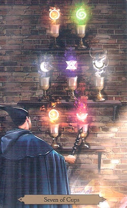 Таро Чародеев. Значение карт, трактовки. Масть кубков 132 Таро Чародеев. Значение карт, трактовки. Масть кубков