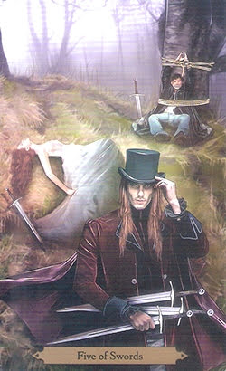 Таро Чародеев. Значение карт, трактовки. Масть мечей