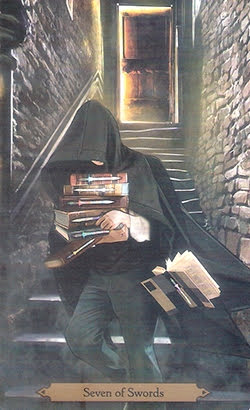 Таро Чародеев. Значение карт, трактовки. Масть мечей