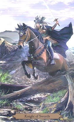 Таро Чародеев. Значение карт, трактовки. Масть мечей