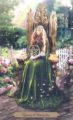 Таро Чародеев. Значение карт, трактовки. Масть пентаклей