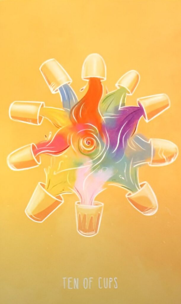 Таро Пространств. Значение карт, трактовки. Масть кубков