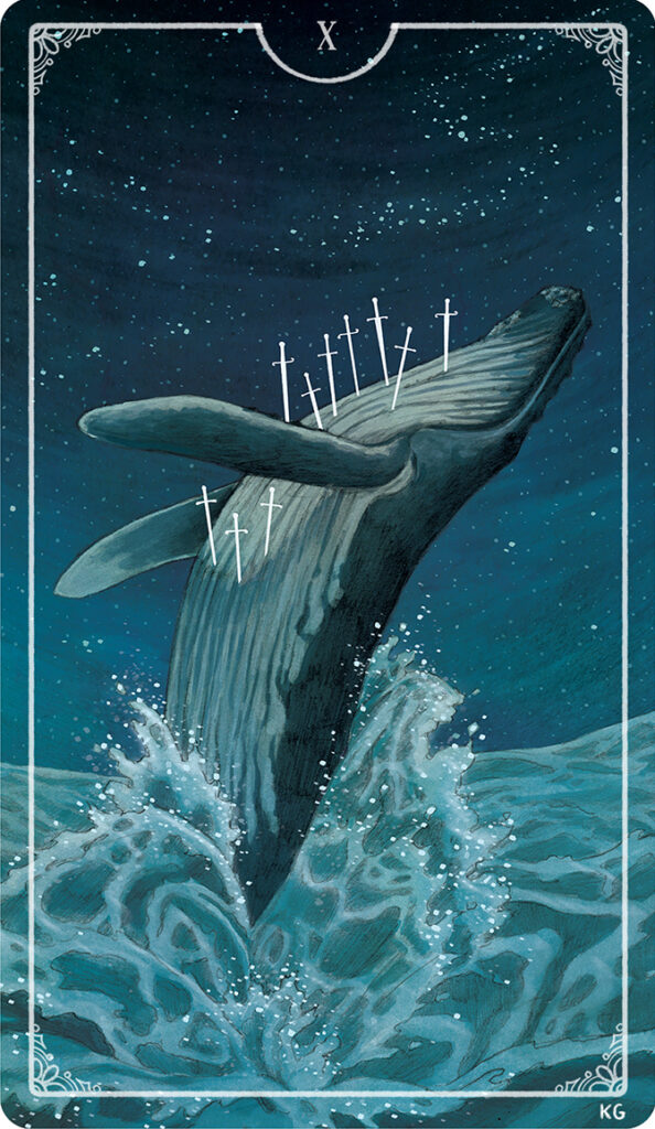 Таро Остары. Значение карт, трактовки. Масть мечей