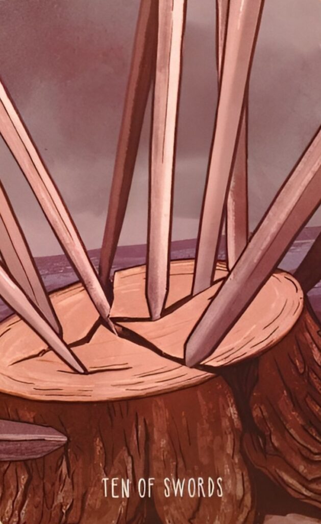 Таро Пространств. Значение карт, трактовки. Масть мечей