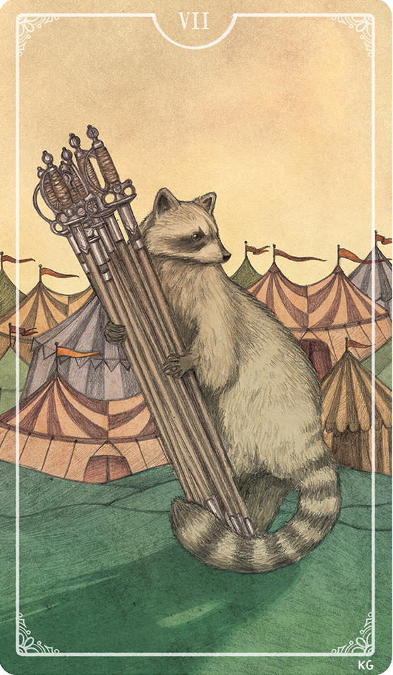 Таро Остары. Значение карт, трактовки. Масть мечей