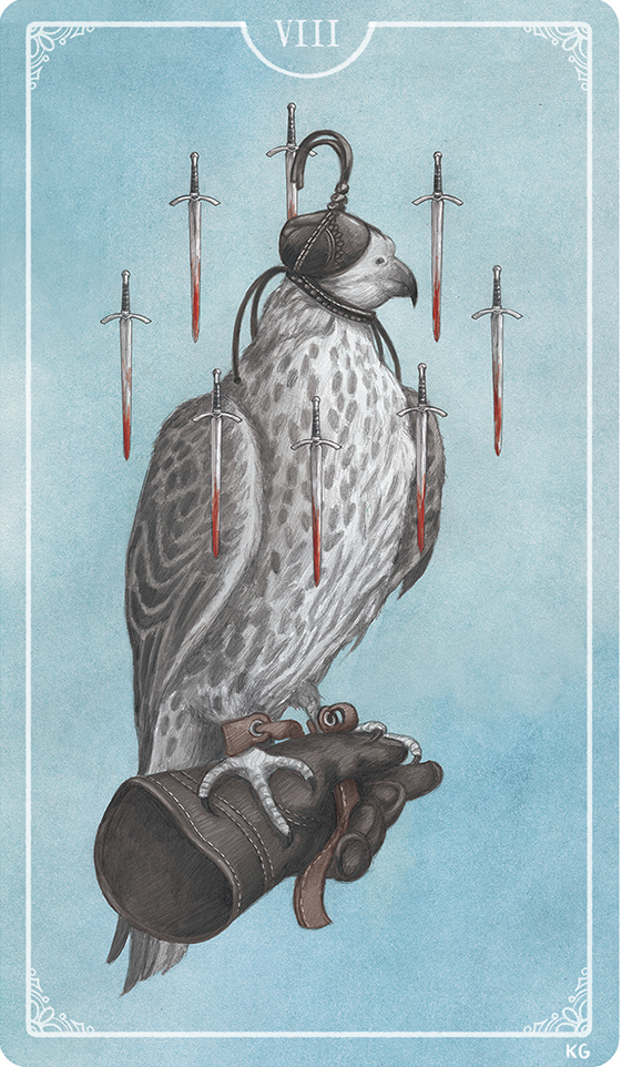 Таро Остары. Значение карт, трактовки. Масть мечей