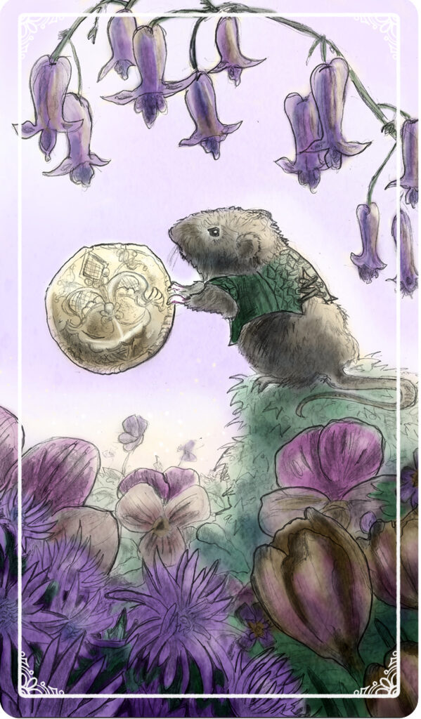 Таро Остары. Значение карт, трактовки. Масть пентаклей