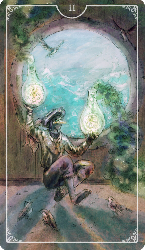 Таро Остары. Значение карт, трактовки. Масть пентаклей