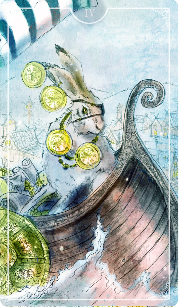 Таро Остары. Значение карт, трактовки. Масть пентаклей