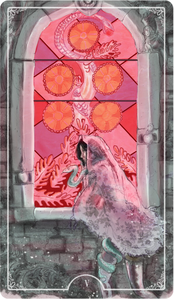 Таро Остары. Значение карт, трактовки. Масть пентаклей