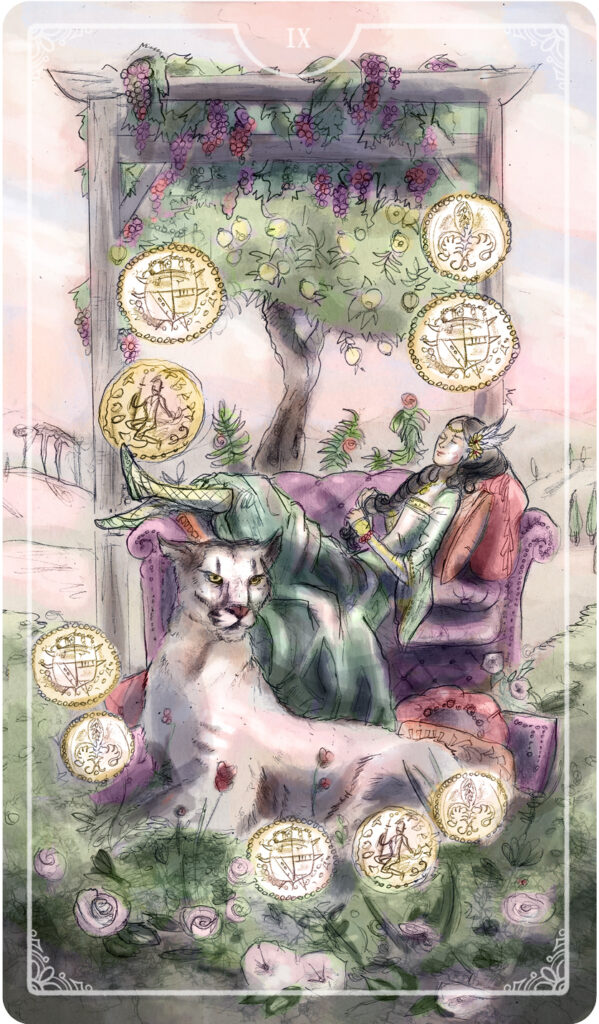 Таро Остары. Значение карт, трактовки. Масть пентаклей